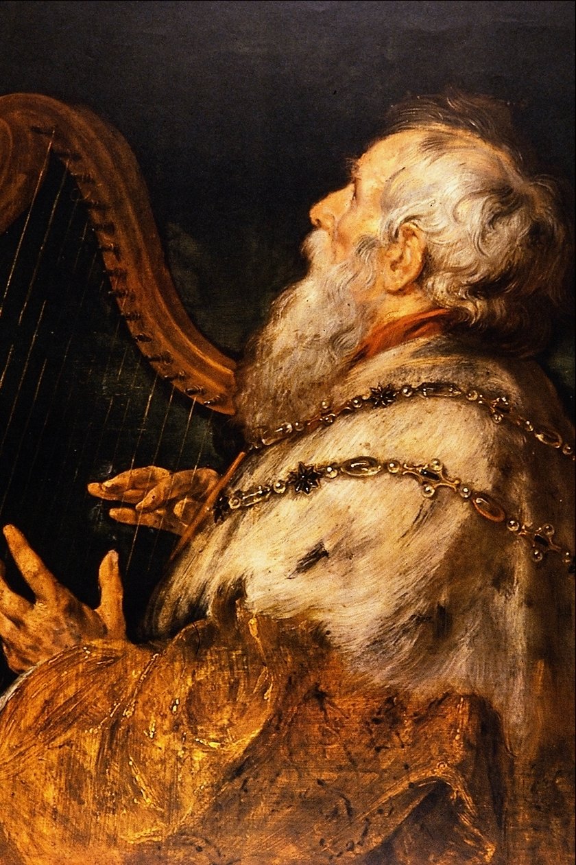 King David av Peter Paul Rubens