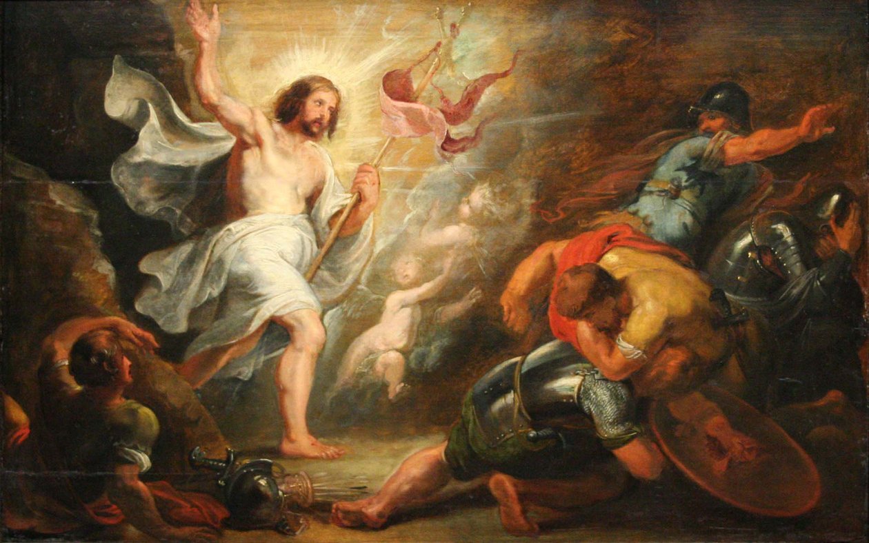 La résurrection du Christ av Peter Paul Rubens