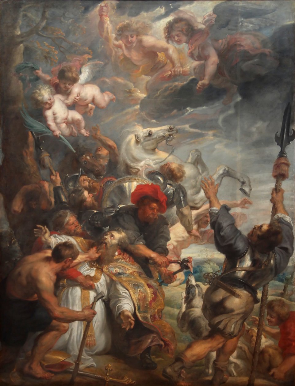 Le martyre de Saint-Liévin av Peter Paul Rubens