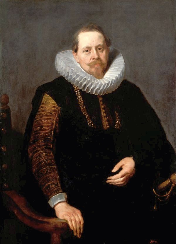 Portrait of Jean Charles de Cordes av Peter Paul Rubens