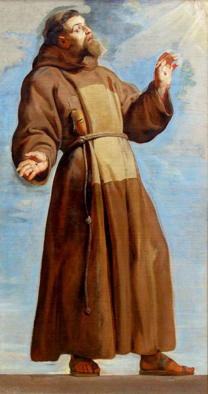 Saint François  av Peter Paul Rubens