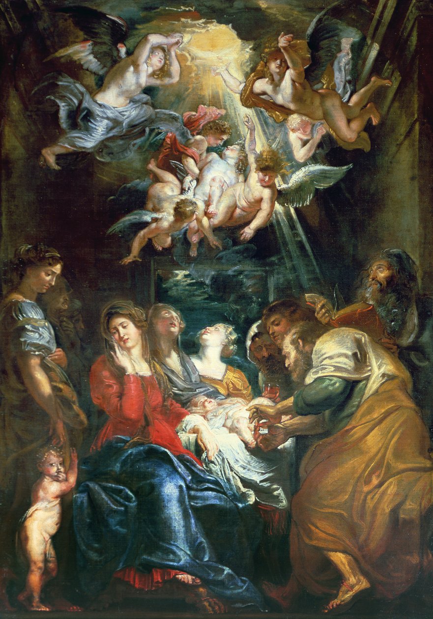 Omskärelsen, c.1605 av Peter Paul Rubens