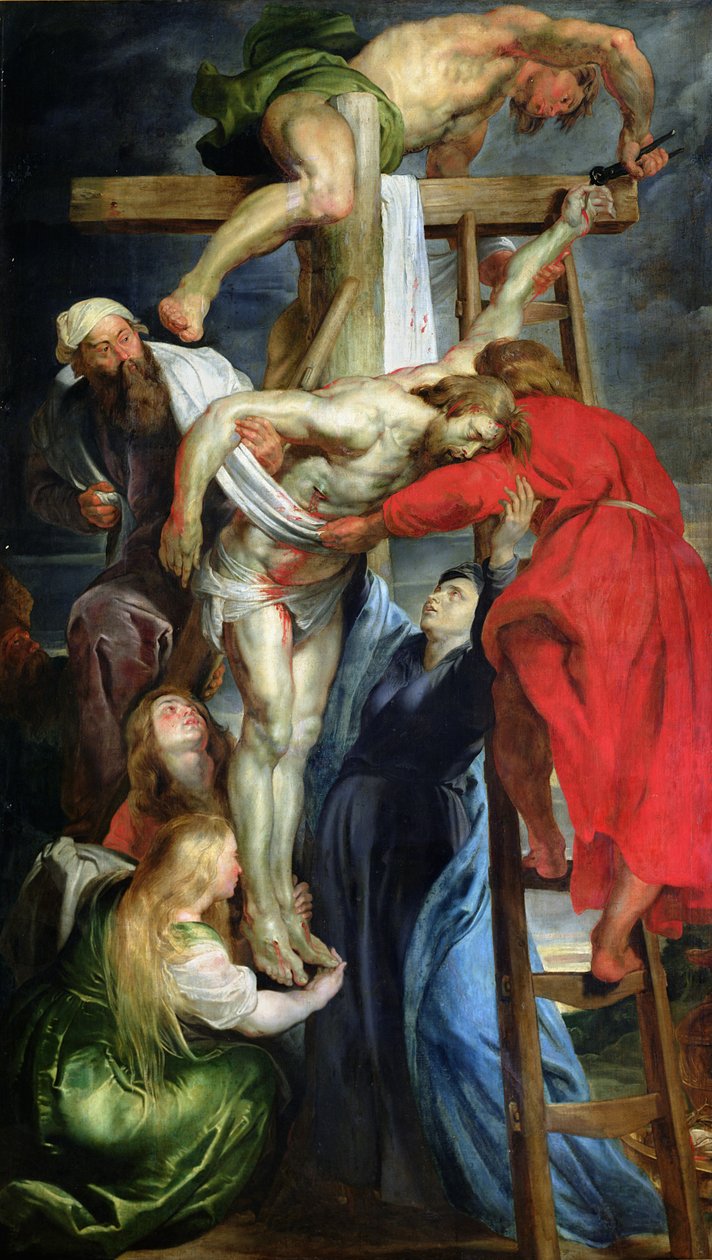 Nedstigningen från korset, c.1614-15 av Peter Paul Rubens