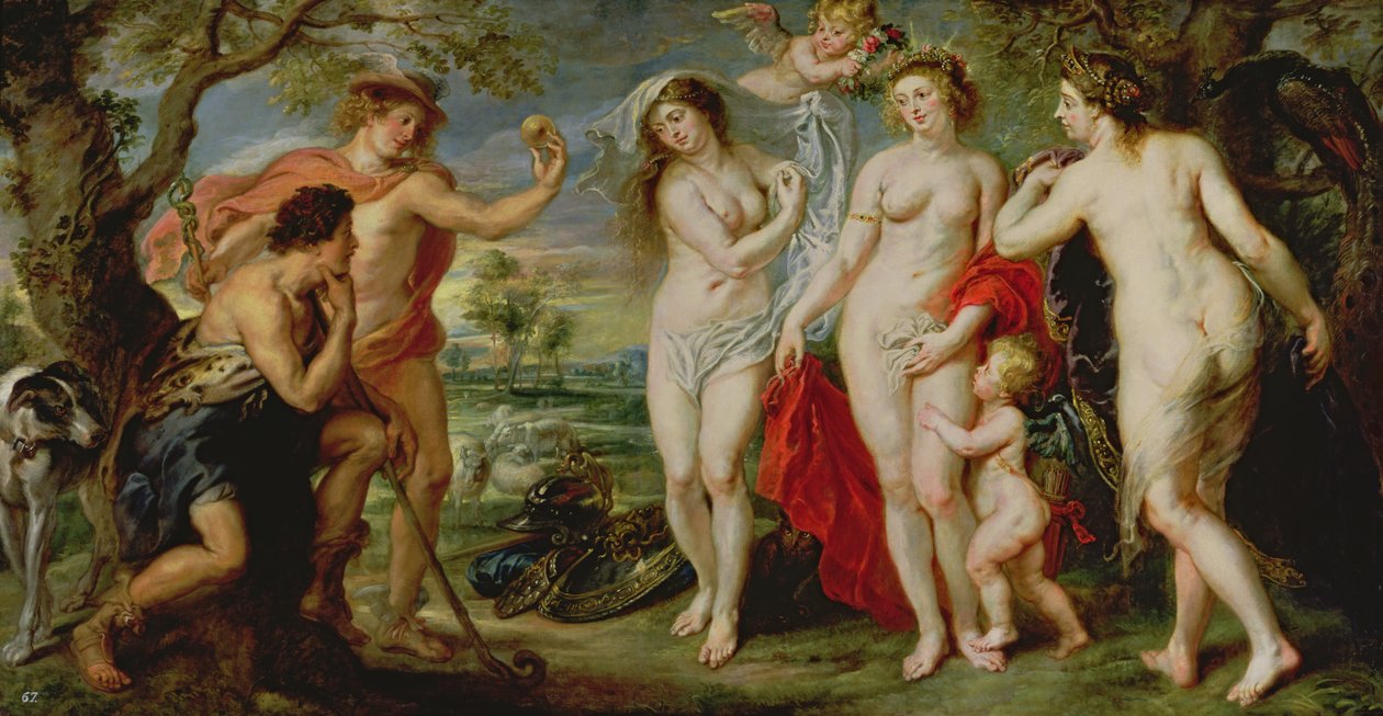 Domen i Paris, 1639 av Peter Paul Rubens