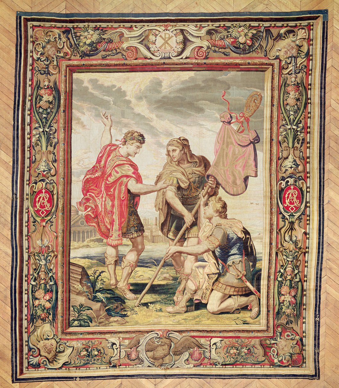 Labarum, före 1663 (gobeläng) av Peter Paul Rubens