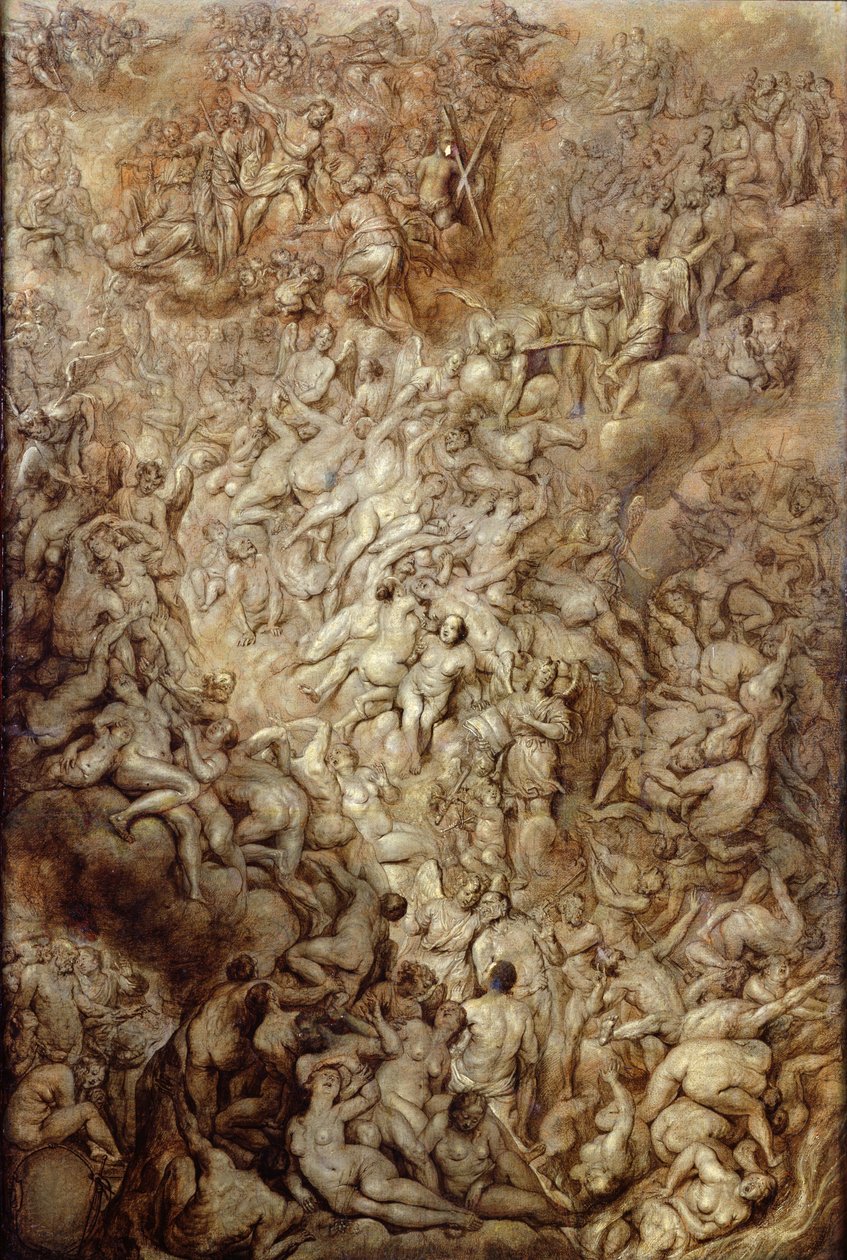 Den sista domen, 1615 av Peter Paul Rubens