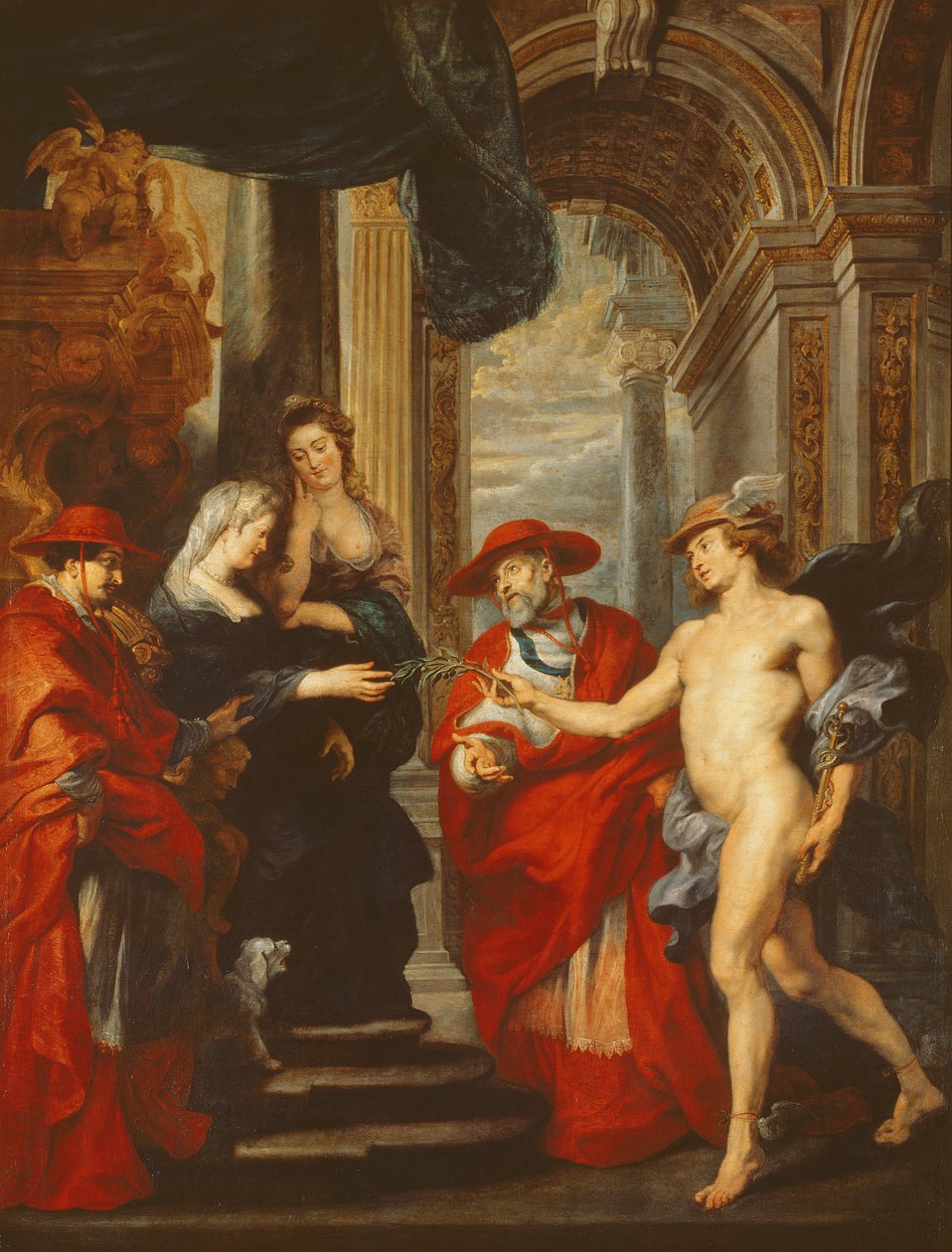 Medici-cykeln: Angouleme-fördraget 30 april 1619, 1621-5 av Peter Paul Rubens