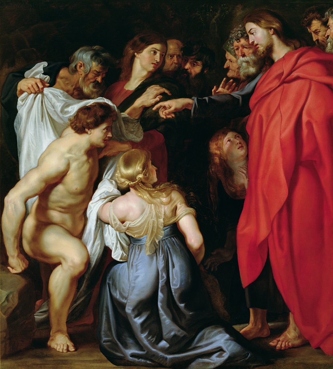 Lasarus uppståndelse av Peter Paul Rubens