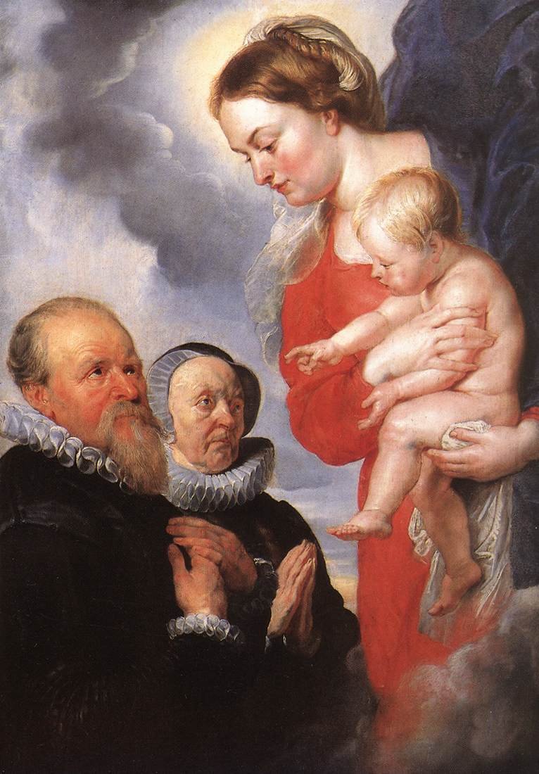 Virgin and Child av Peter Paul Rubens