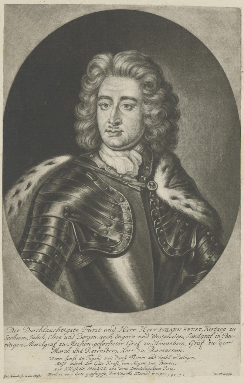 Johann Ernst av Peter Schenk the Elder