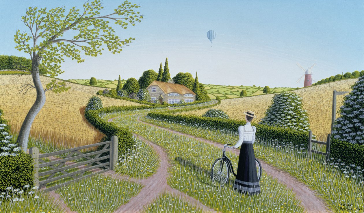 Sommarcykling, 1996 av Peter Szumowski