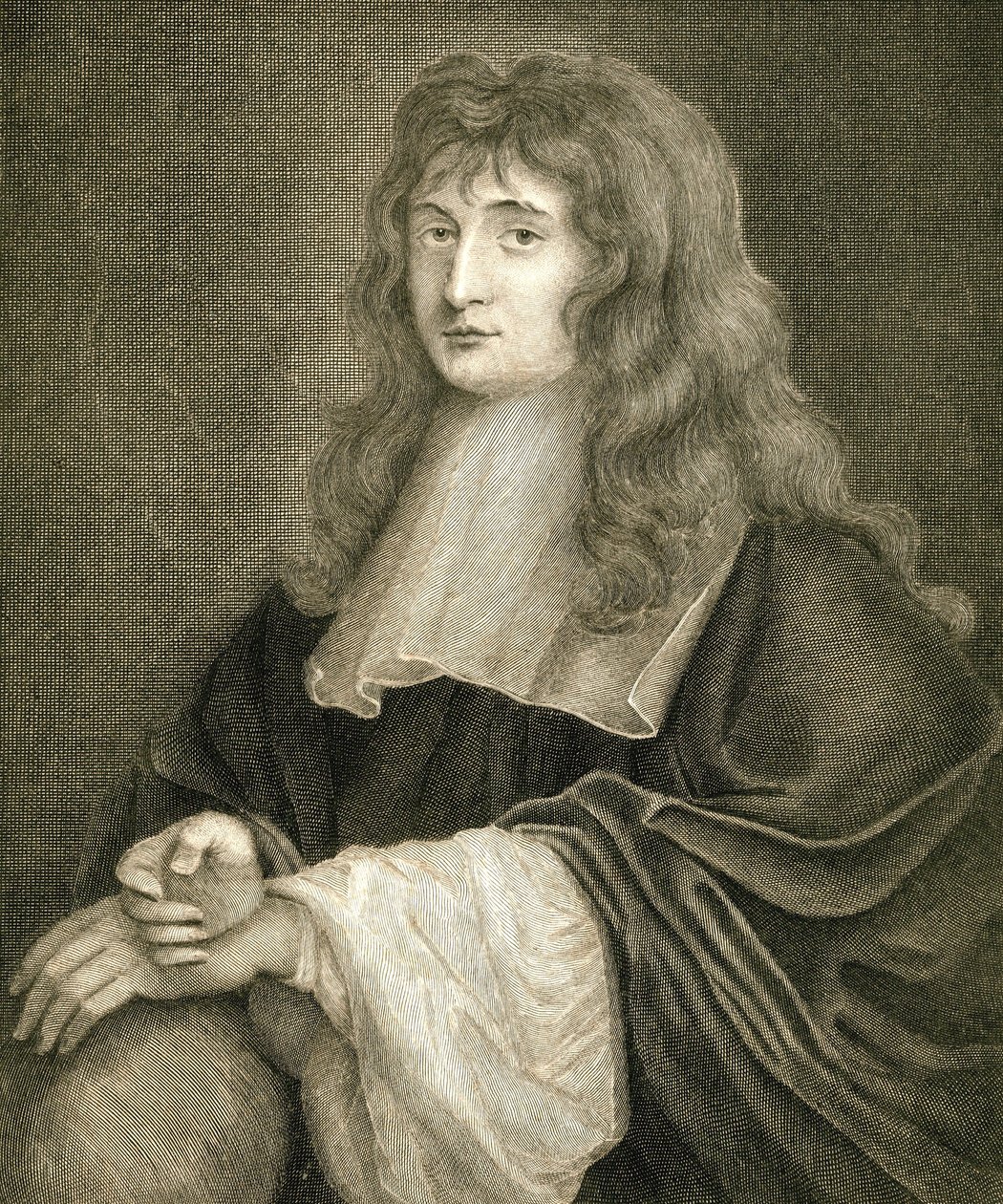 Porträtt av Sir Isaac Newton av Peter (after) Lely