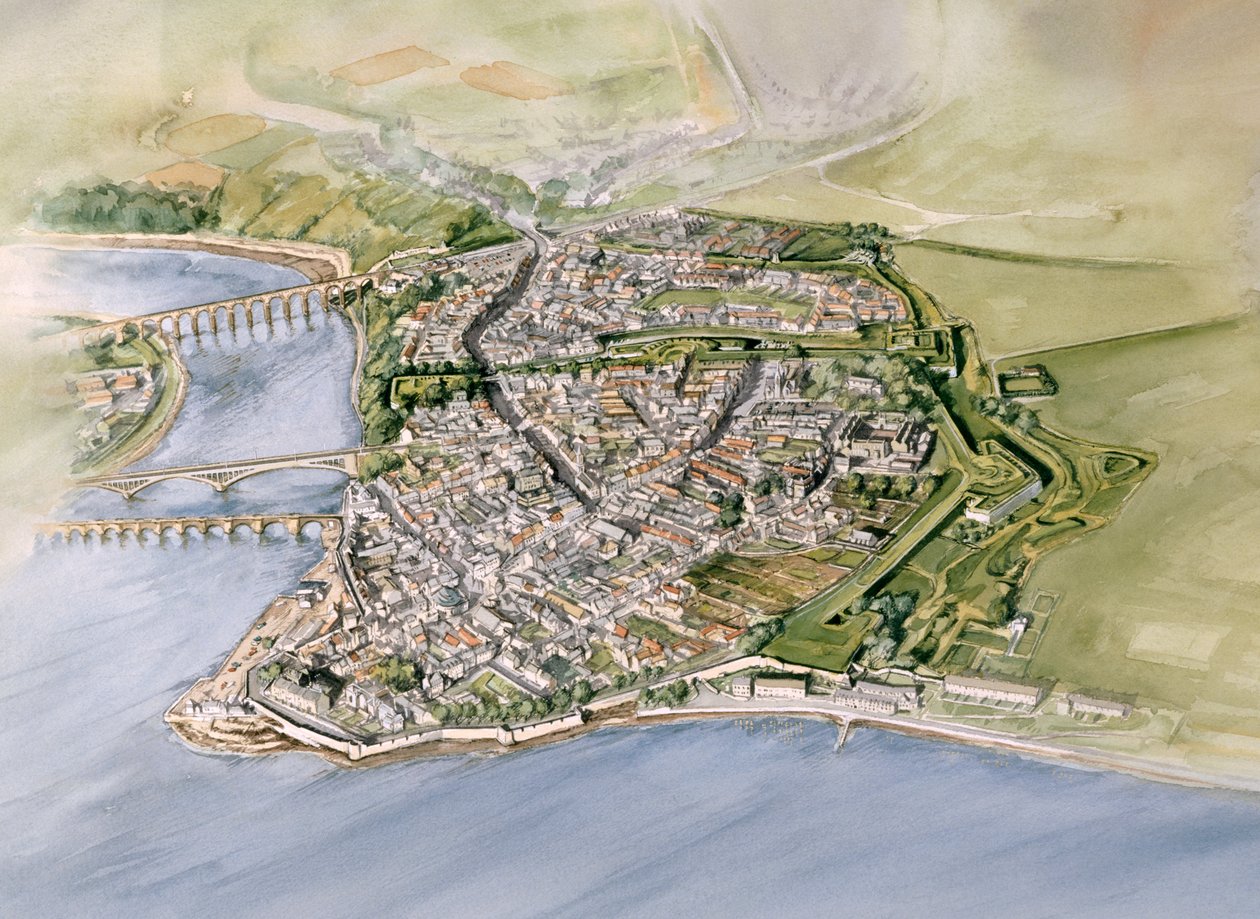 Berwick-upon-Tweed, 1999 av Peter Dunn