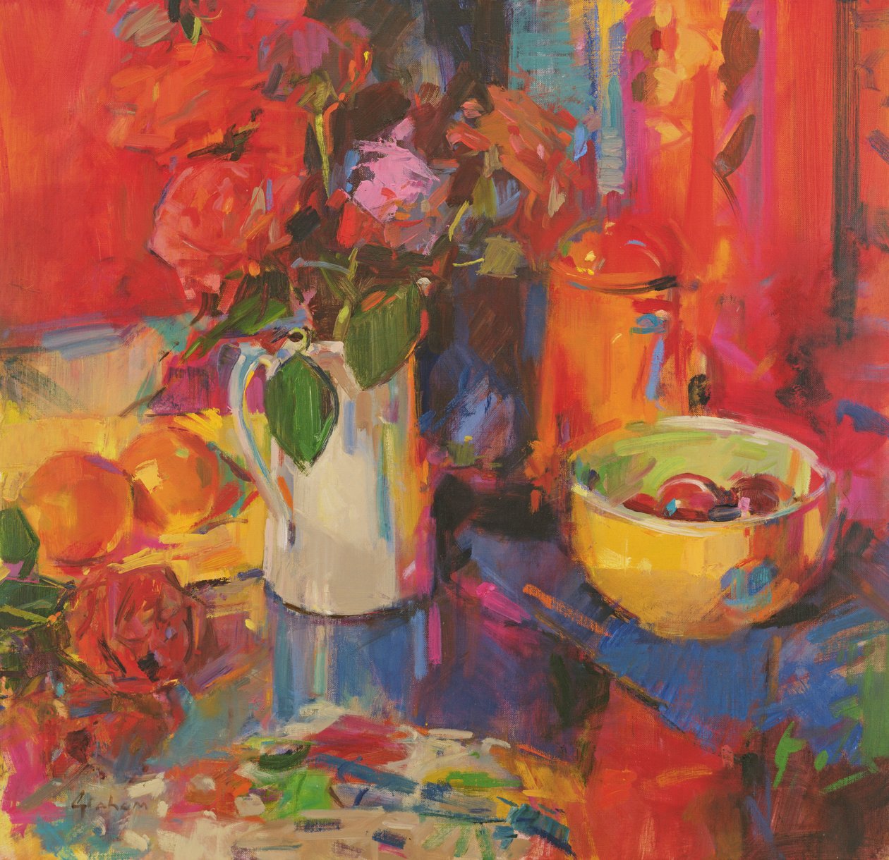 Godisrosor av Peter Graham (Contemporary)