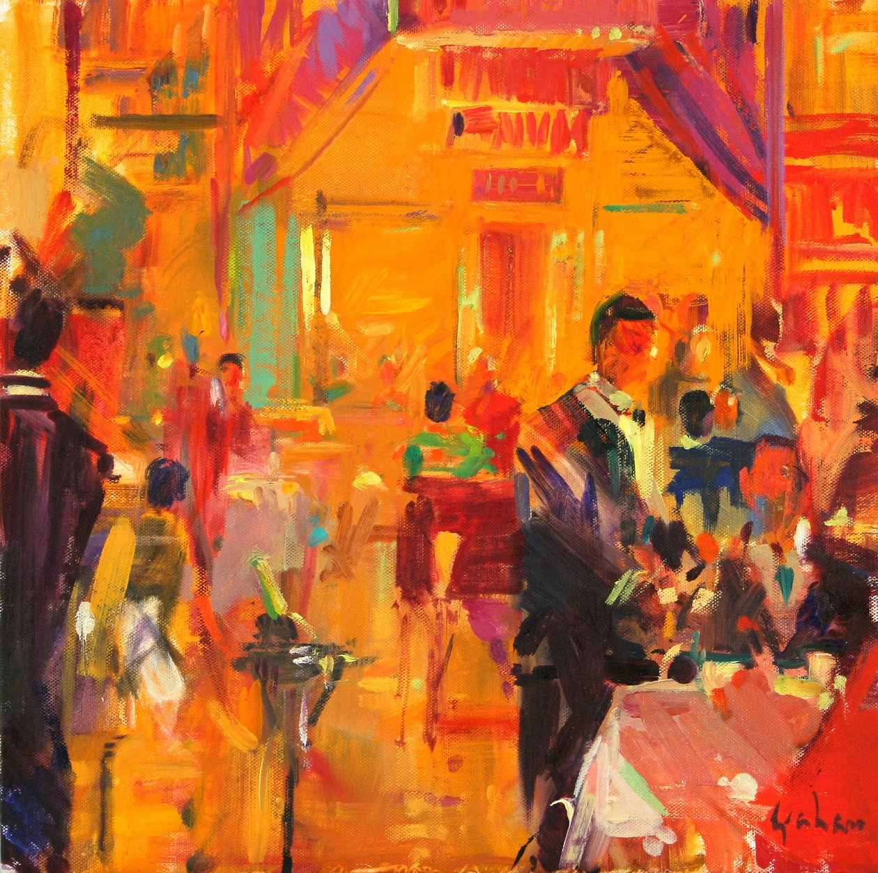 Claridges, 2011 av Peter Graham (Contemporary)
