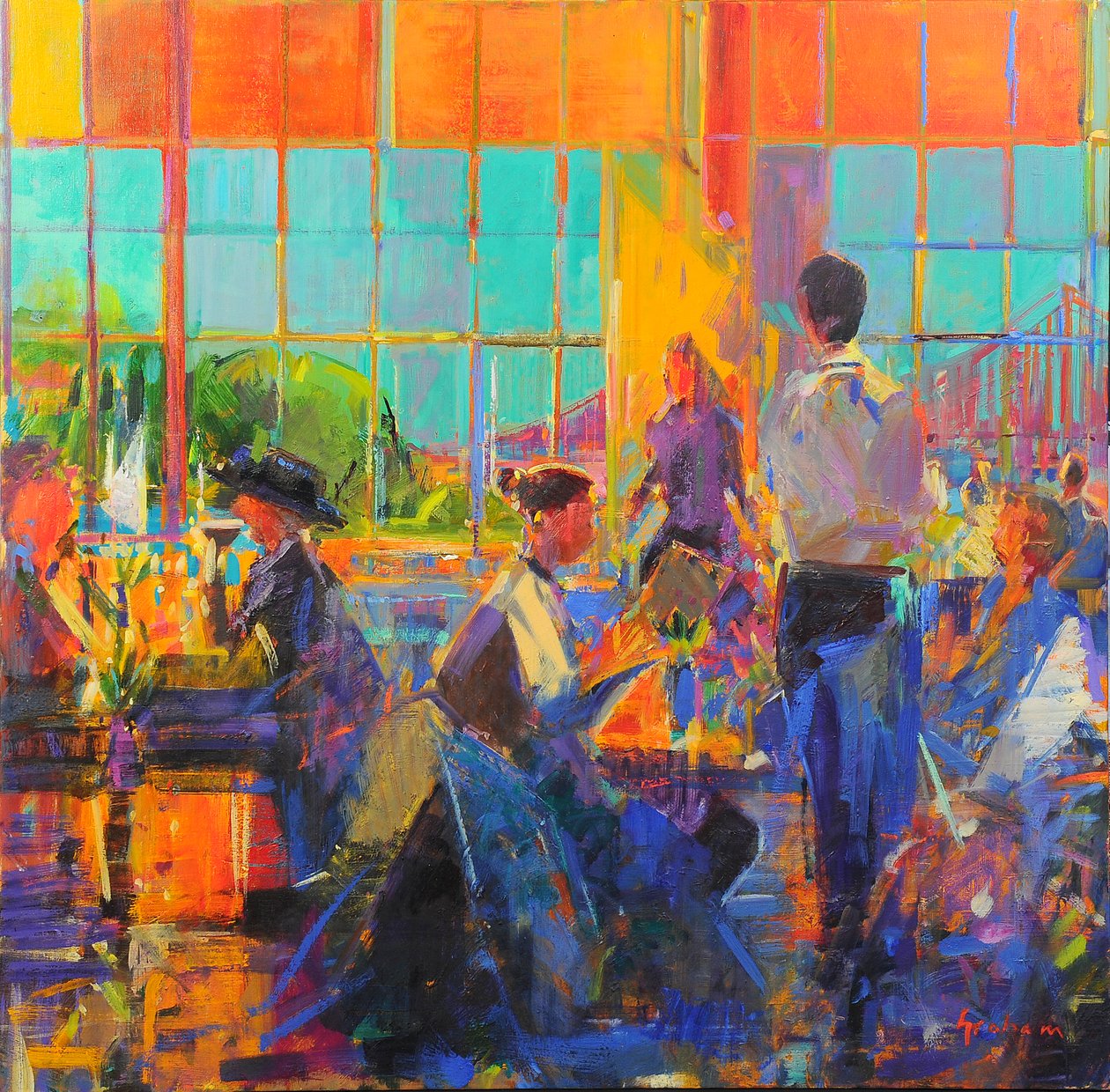 Greens, San Francisco av Peter Graham (Contemporary)