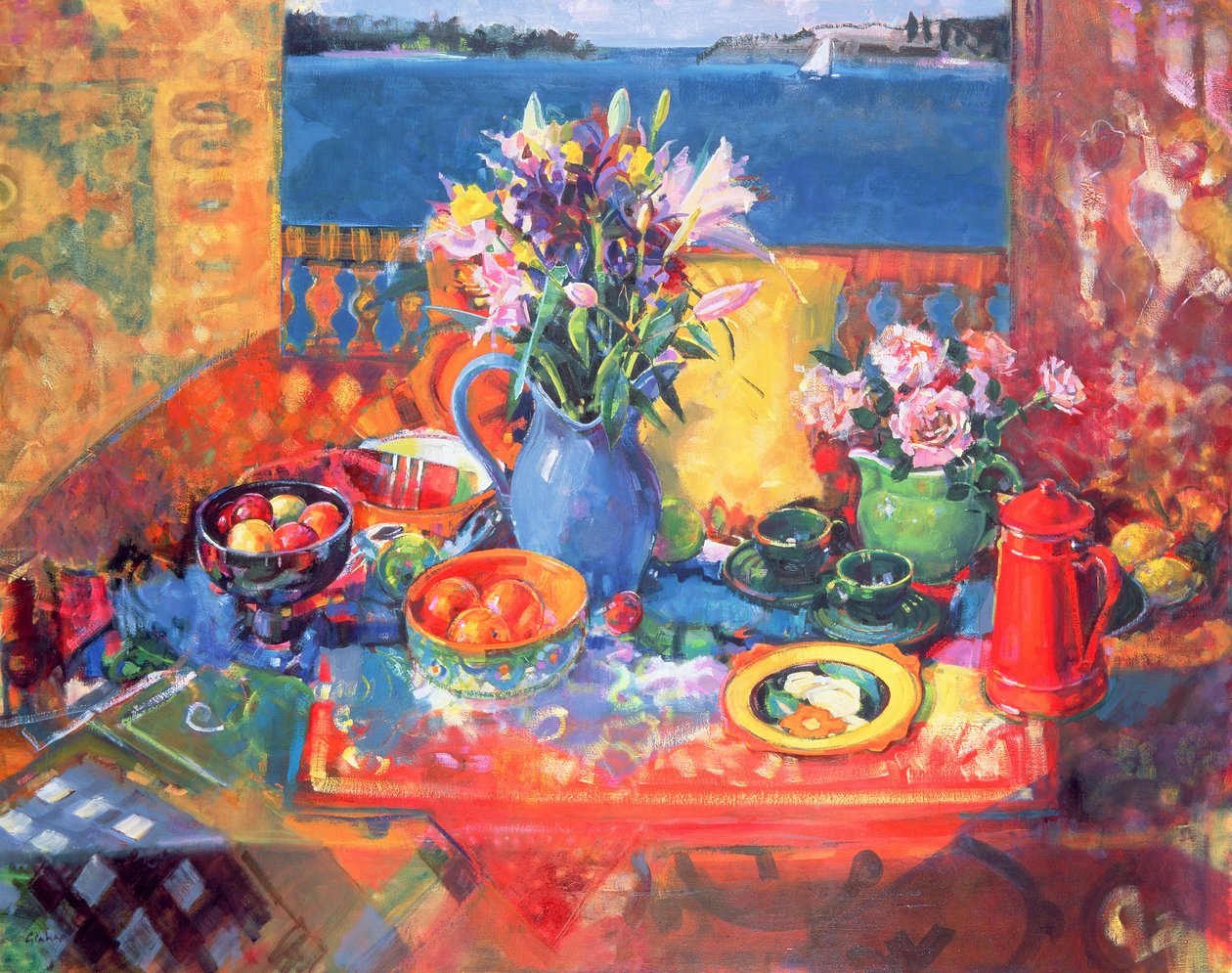 Balkongbordet av Peter Graham (Contemporary)