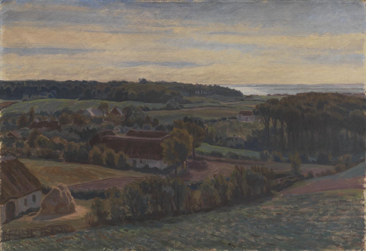 Höstlandskap av Peter Hansen