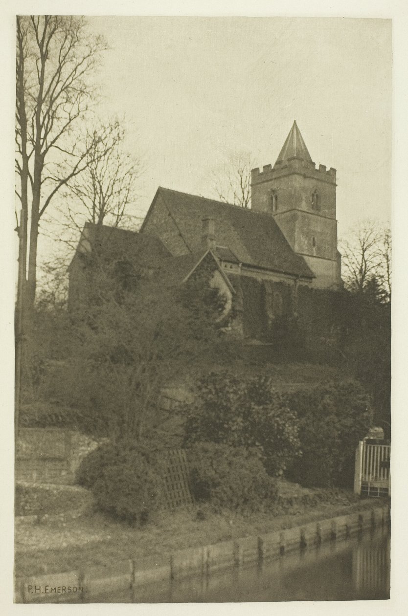 Amwell kyrka av Peter Henry Emerson