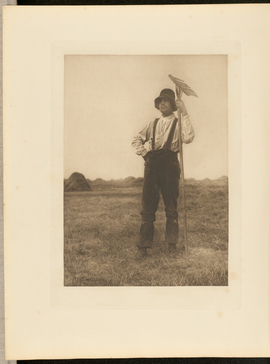 Hövändare med räfsa. [Norfolk.] av Peter Henry Emerson