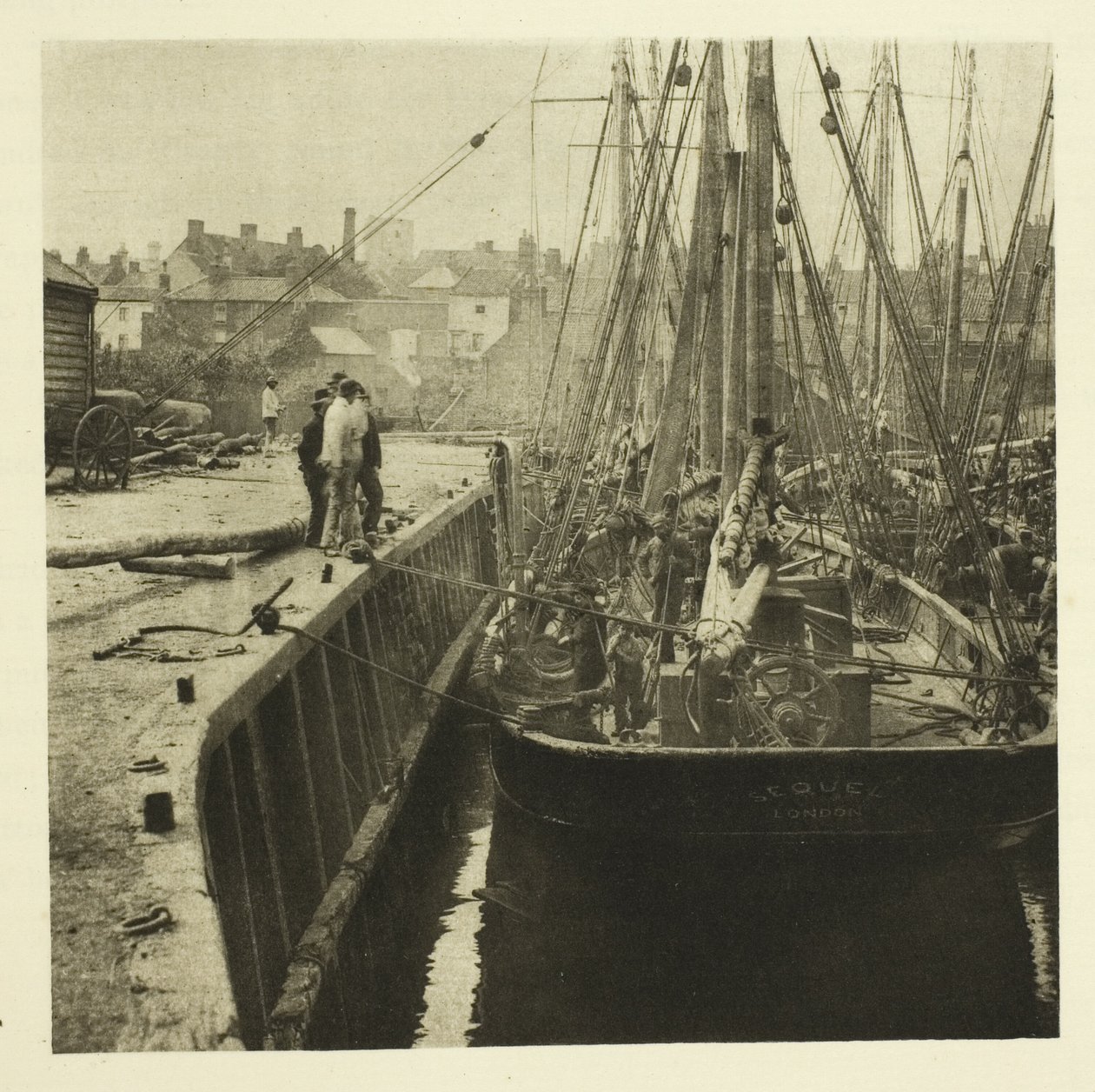 I Dock av Peter Henry Emerson