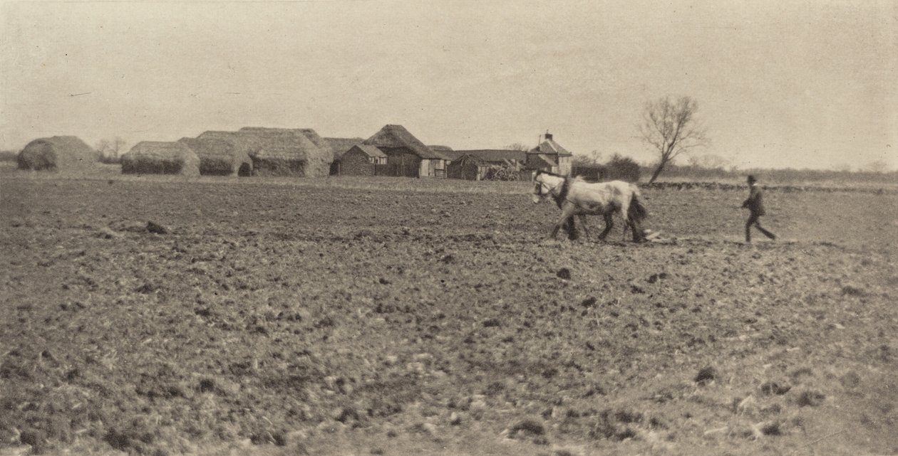 Marsh Farm i tidig vår av Peter Henry Emerson