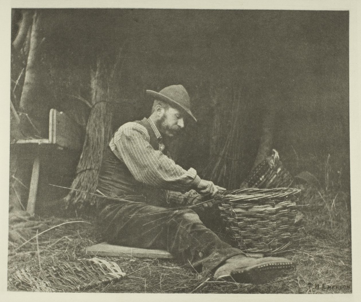 The Basket-Maker (Norfolk) av Peter Henry Emerson