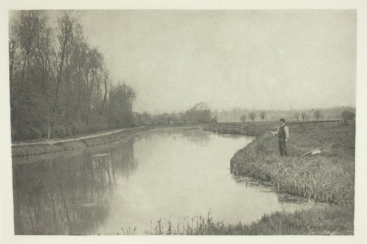 The October Hole, nära Hoddesdon av Peter Henry Emerson