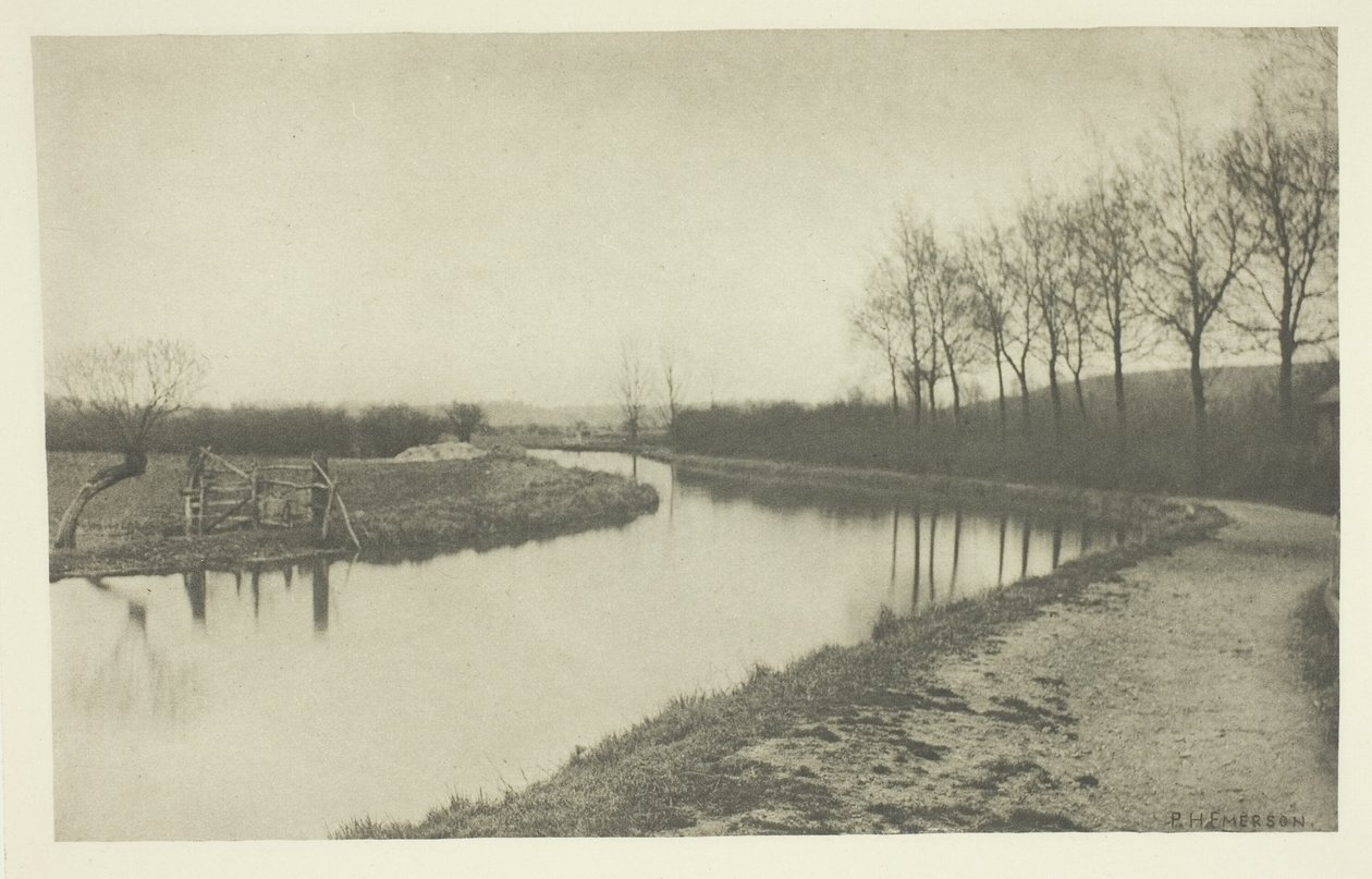 Floden Stort av Peter Henry Emerson
