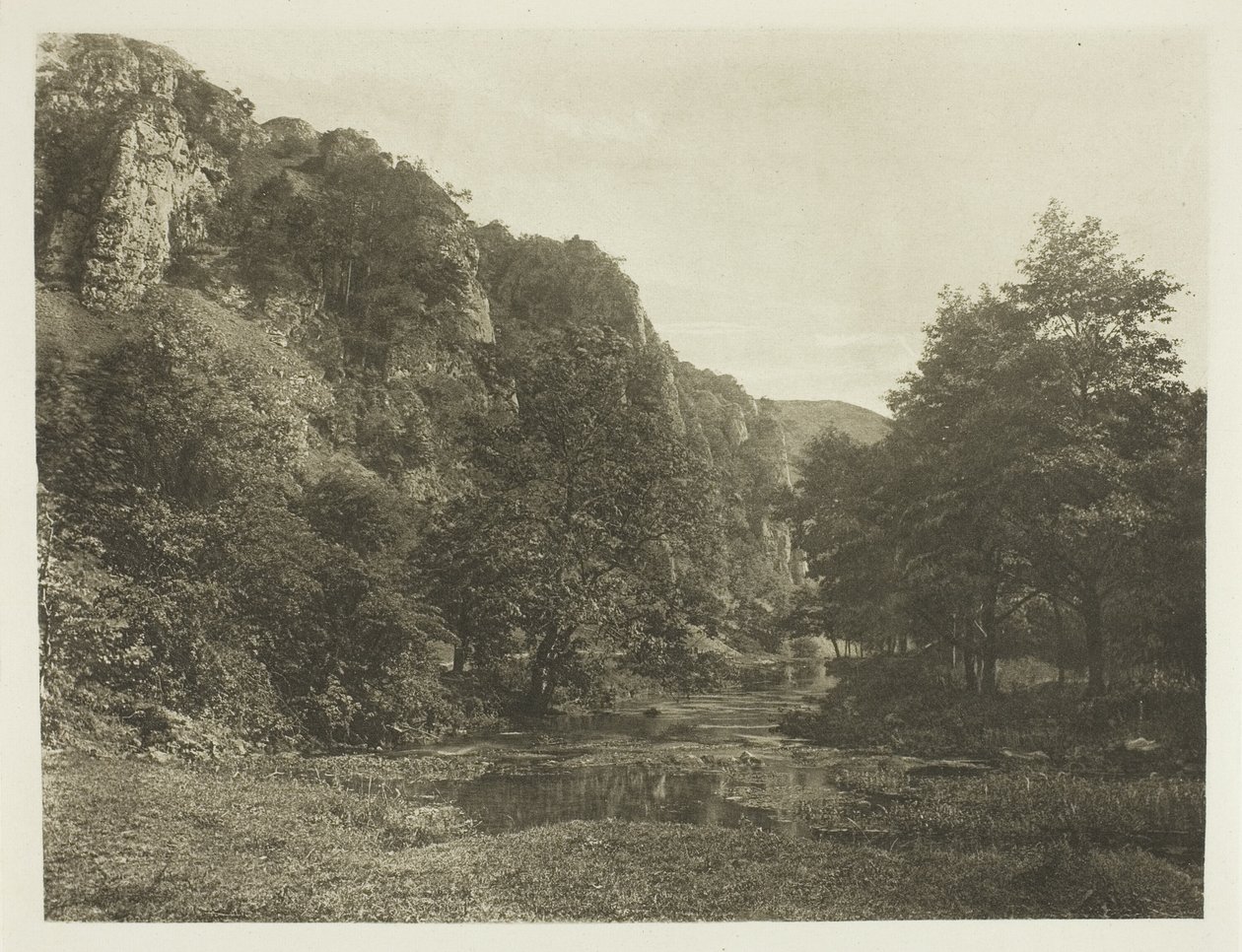 Tissington Spires, Dove Dale av Peter Henry Emerson