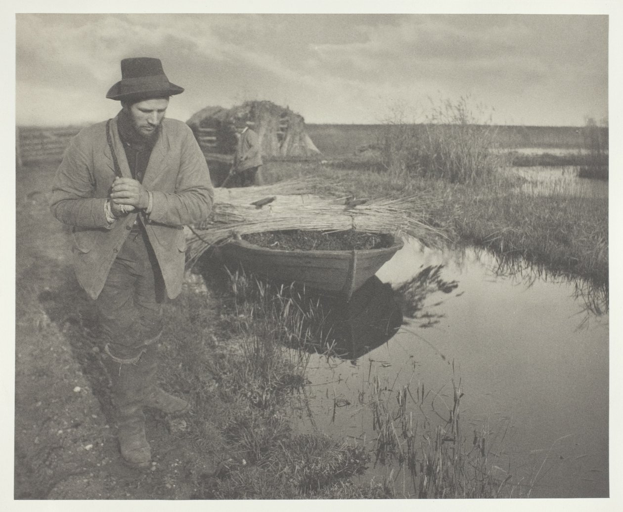 Bogsering av vassen av Peter Henry Emerson