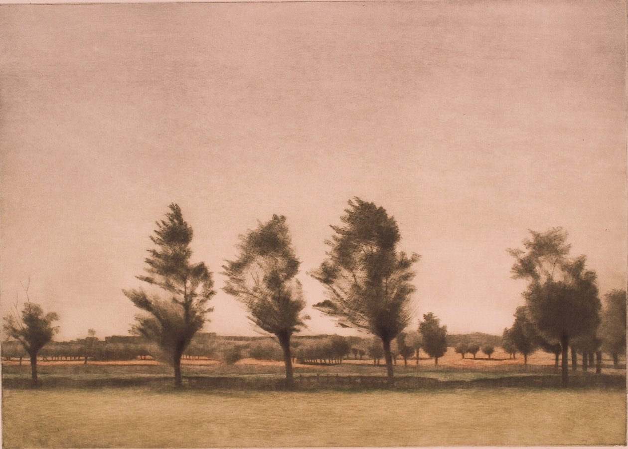 Landskap från Falster av Peter Vilhelm Ilsted