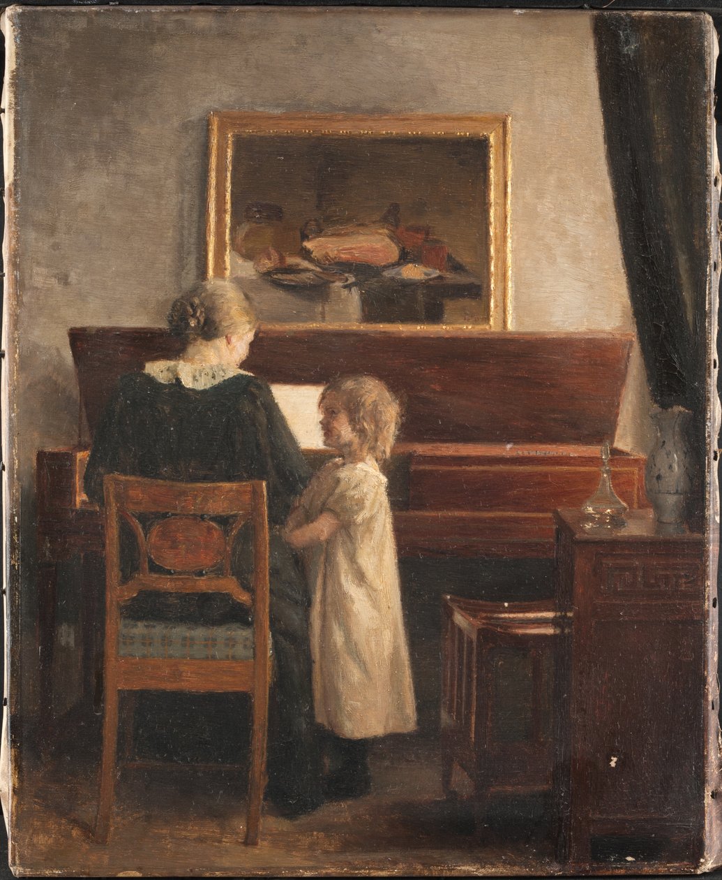 Vid pianot av Peter Vilhelm Ilsted