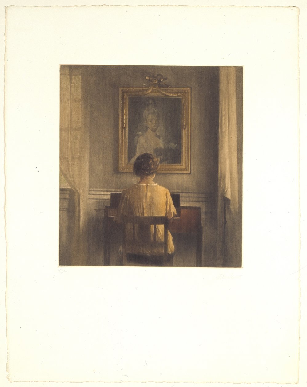 Vid spinet av Peter Vilhelm Ilsted