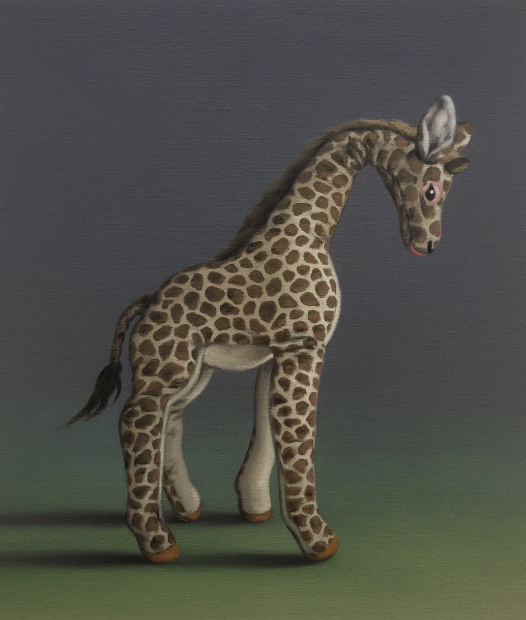 Giraffe - After Agasse, 2019 av Peter Jones