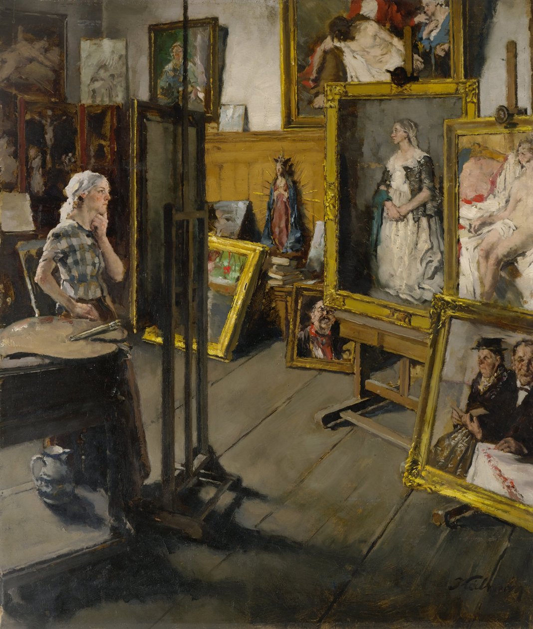 Atelierpaus av Peter Kálmán