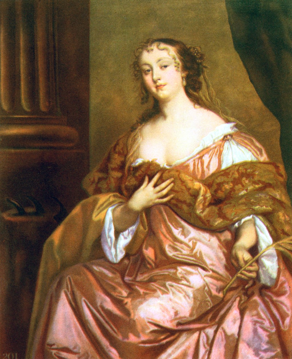 Elizabeth Hamilton, grevinna av Gramont, c1660-talet. av Peter Lely