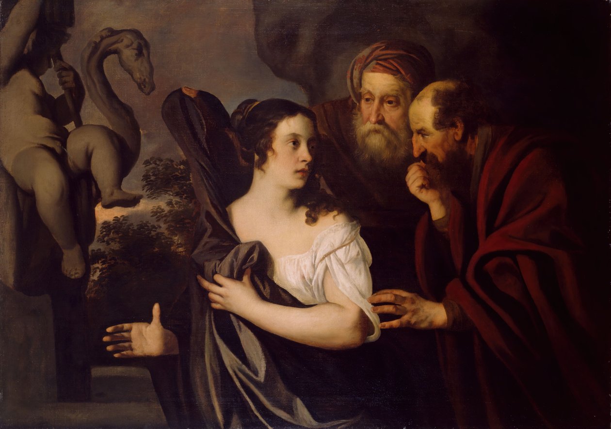 Susanna och de äldre, 1600-talet. av Peter Lely