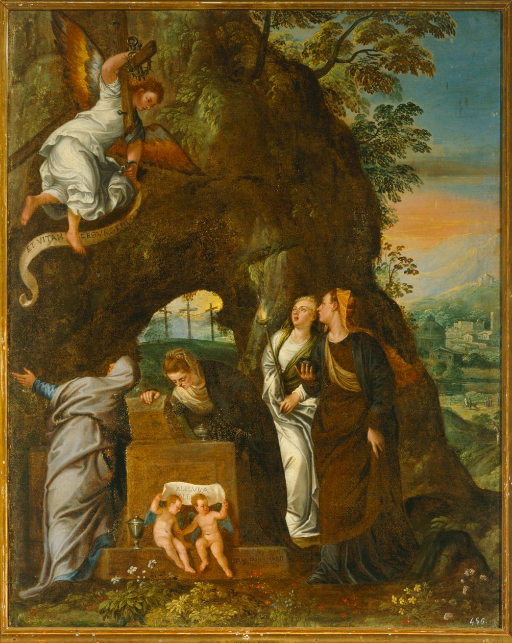 De tre Maria vid graven. 10014130 ... av Peter Parrasio