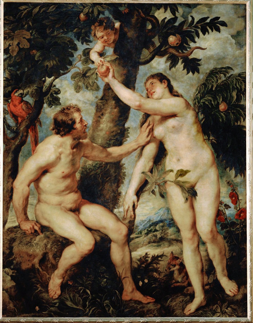 Adam och Eva av Peter Paul Rubens