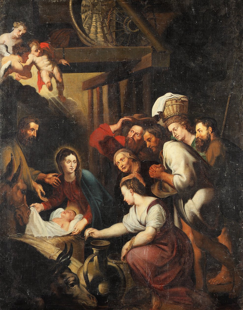 Herdarnas tillbedjan av Peter Paul Rubens