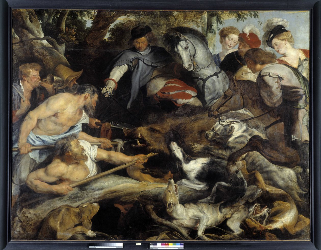 Galtjakt av Peter Paul Rubens