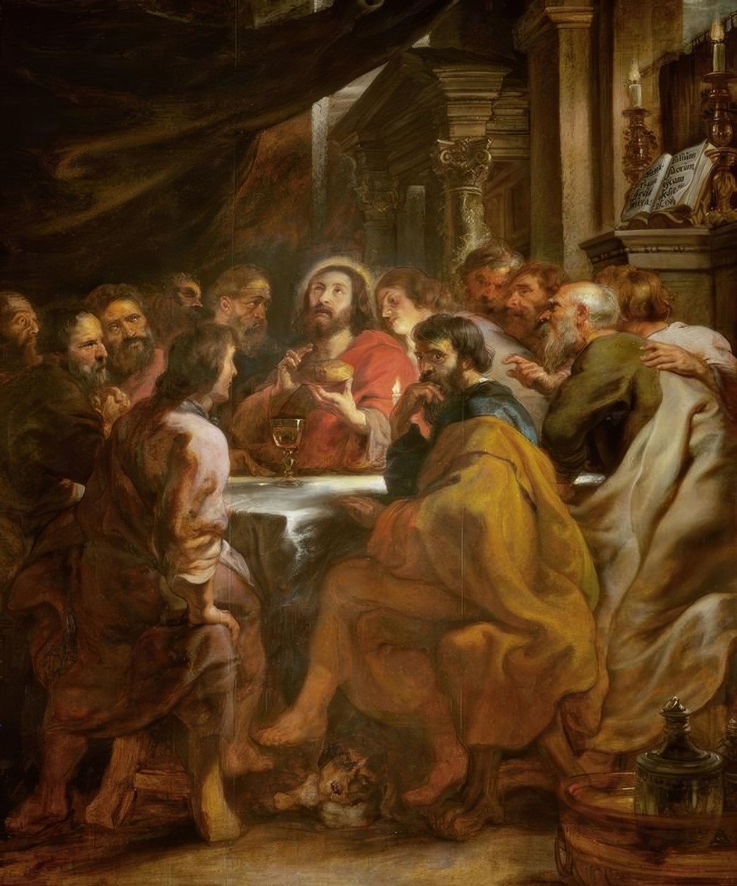 Herrens nattvard av Peter Paul Rubens