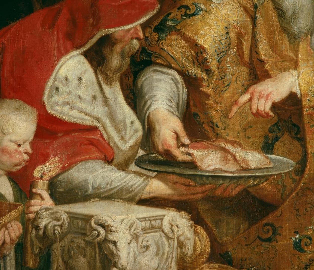 Tolkning av omen. av Peter Paul Rubens