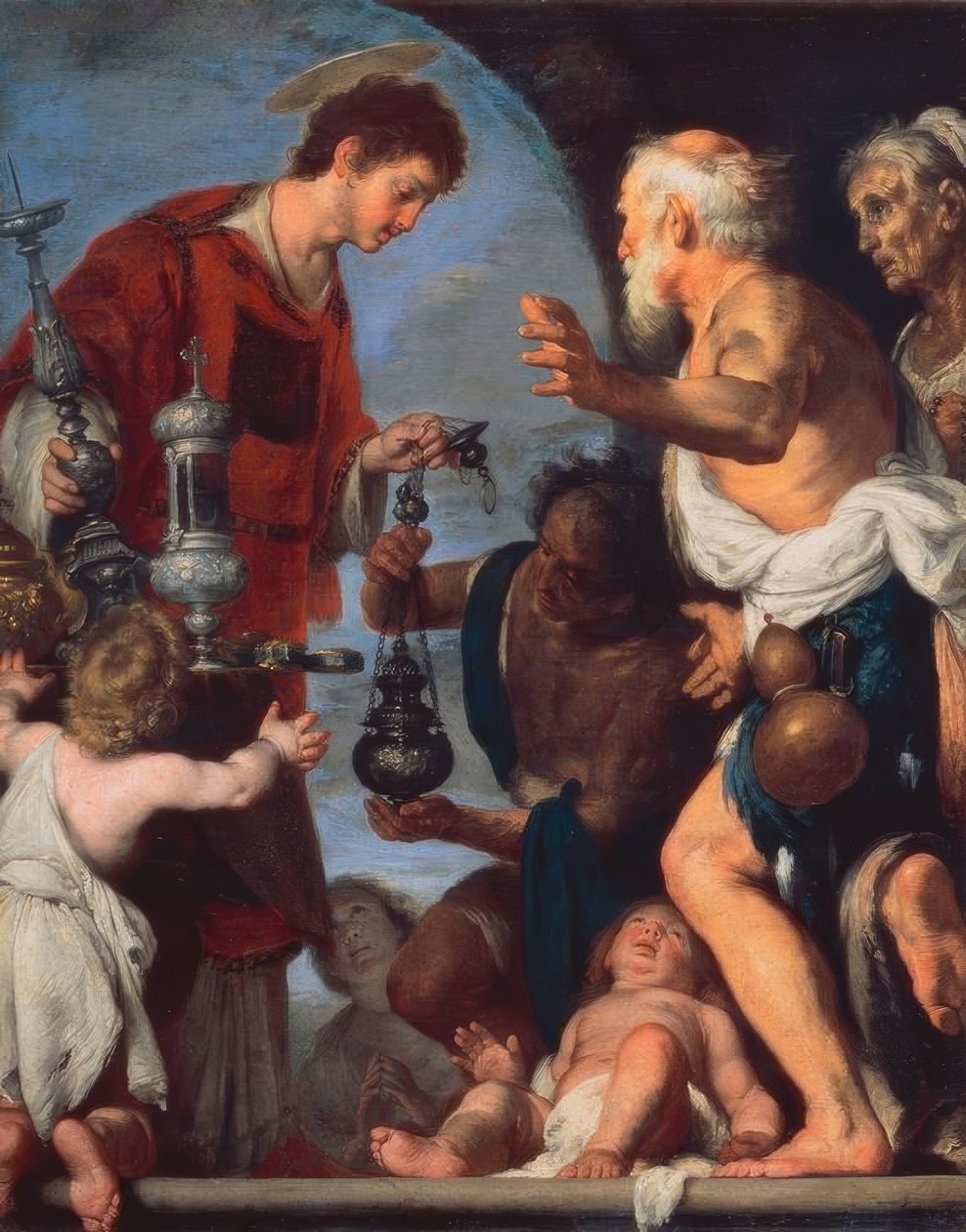 S:t Livinus martyrskap av Peter Paul Rubens