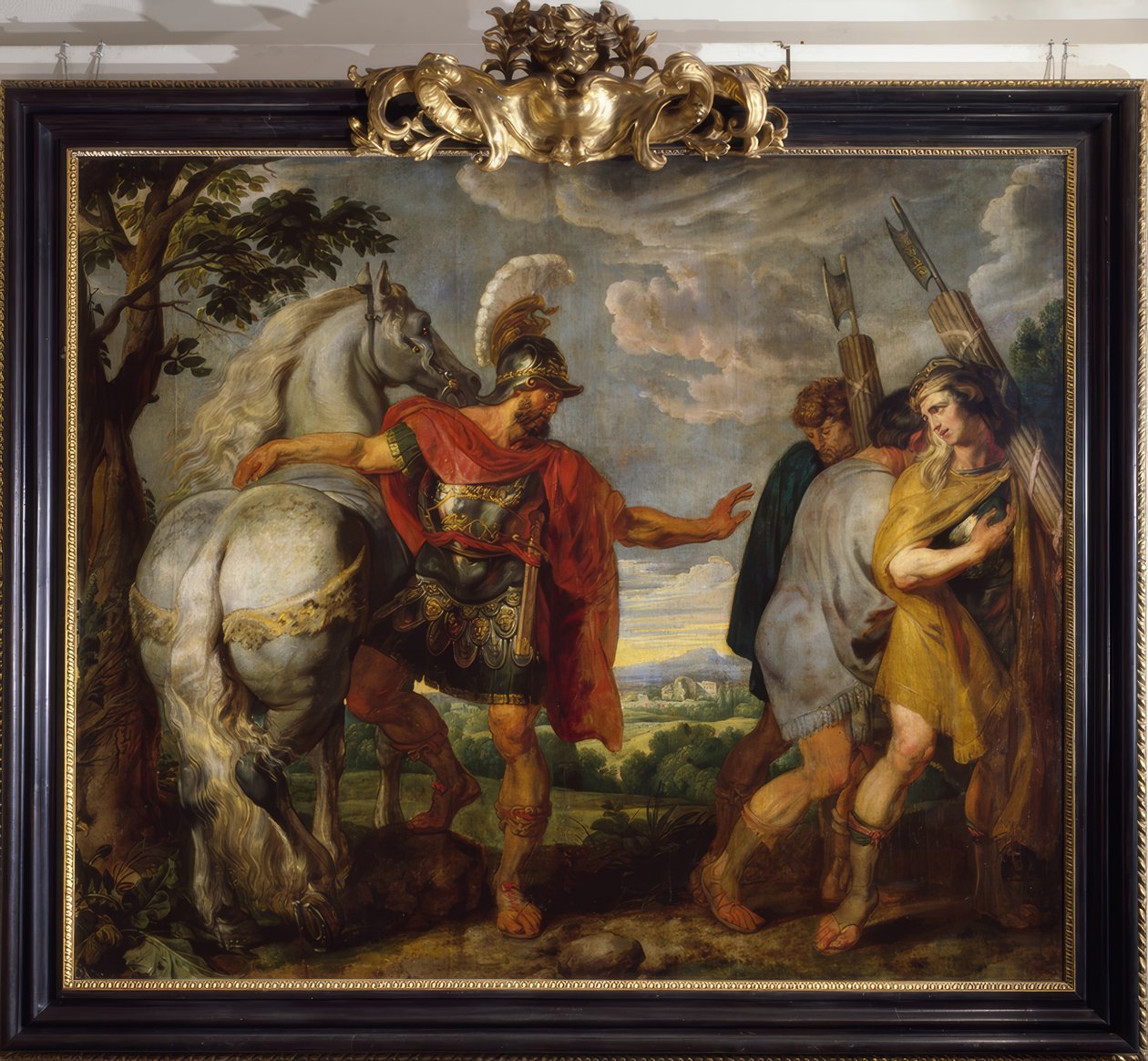Decius M., Farväl / målning av Rubens av Peter Paul Rubens