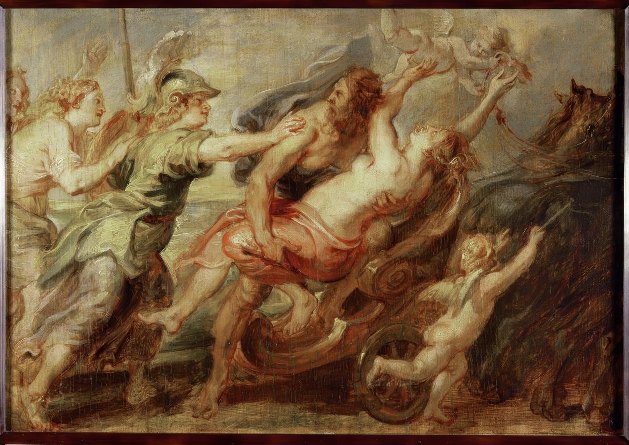 Våldtäkten av Proserpin av Peter Paul Rubens