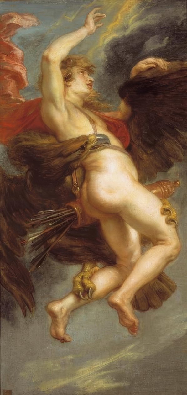 Rånet av Ganymedes av Peter Paul Rubens