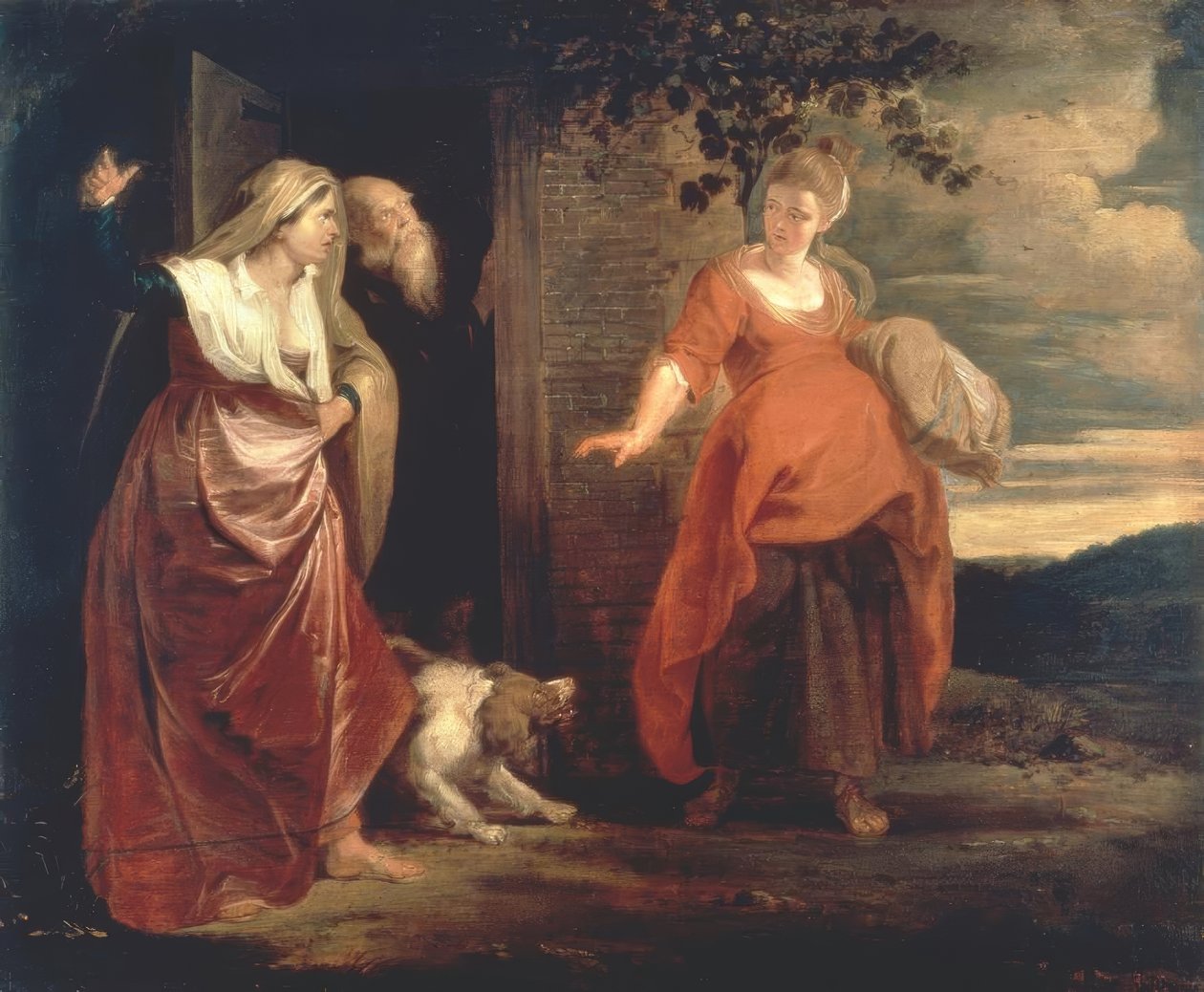 Hagars avgång av Peter Paul Rubens