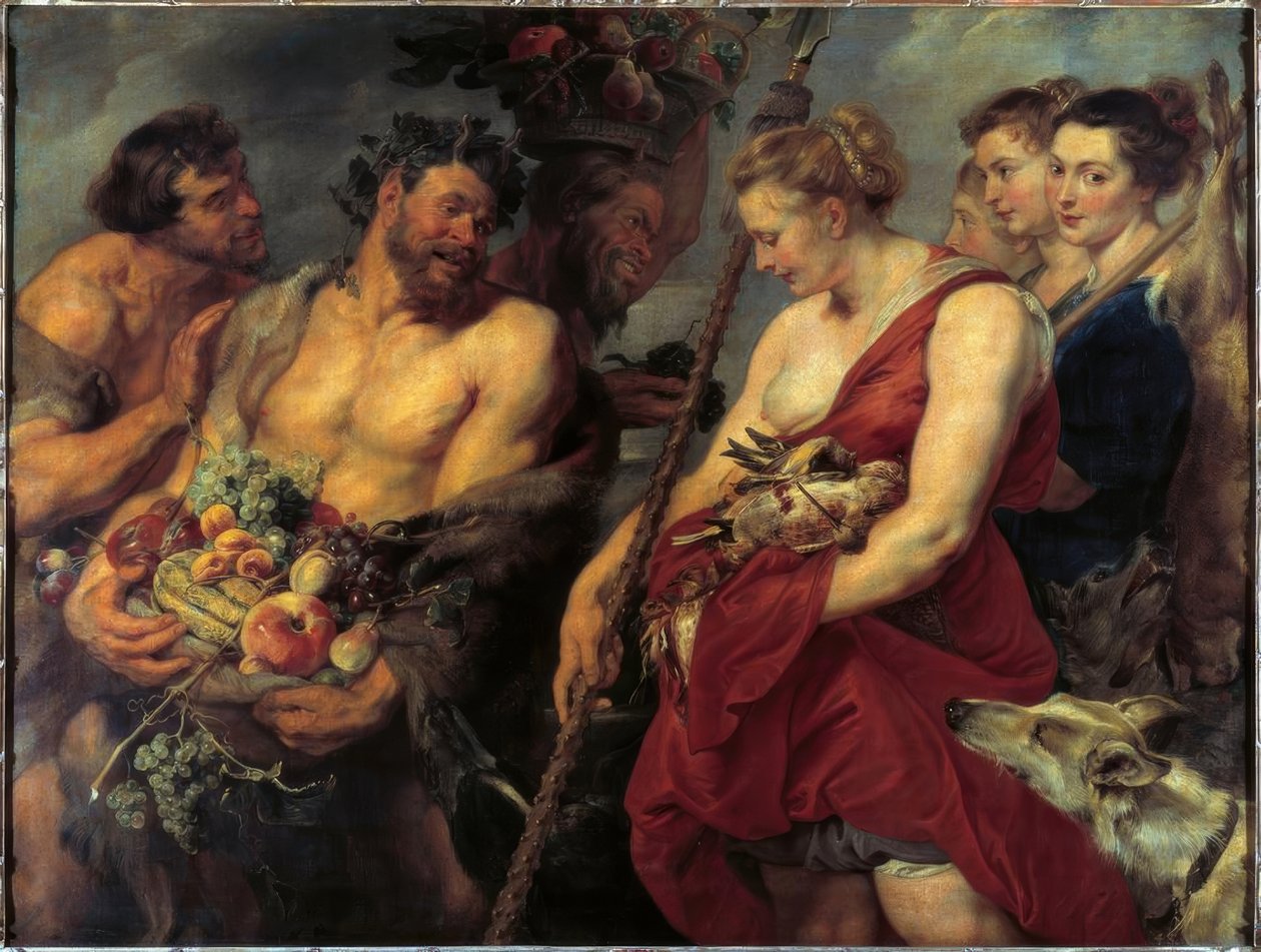 Dianas återkomst från jakten av Peter Paul Rubens
